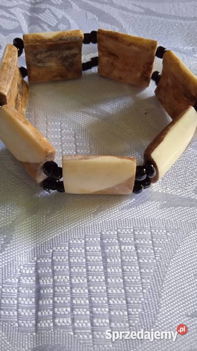 OKAZAŁE BRANSOLETY Z NATURALNEGO ROGU Piła