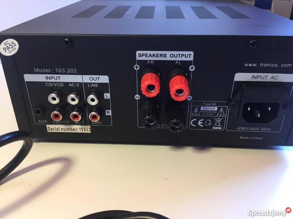 z54 wzmacniacz hifi karaoke skytronic
