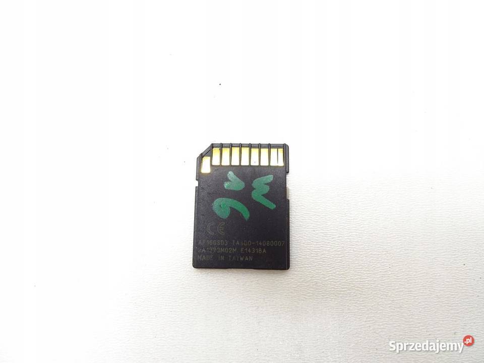 KARTA SD NAVI NAWIGACJI EUROPA SKODA OCTAVIA III osobowe Nawigacje fabryczne