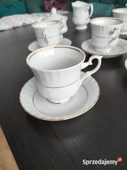 Komplet kawowy IWONA Złota linia 220 ml Bydgoszcz sprzedam