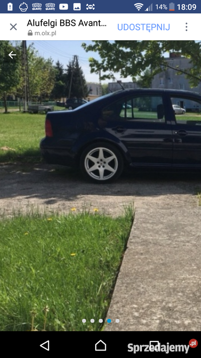 Sprzedam felgi aluminiowe BBD AVANTGARDE Płoty sprzedam