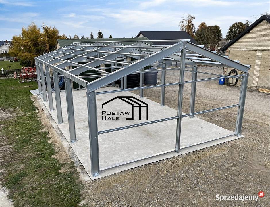 Hala stalowa lekka konstrukcja OCYNKOWANA łódzkie Łódź sprzedam