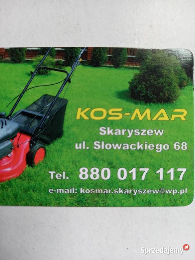 Naprawa kosiarek mazowieckie Skaryszew