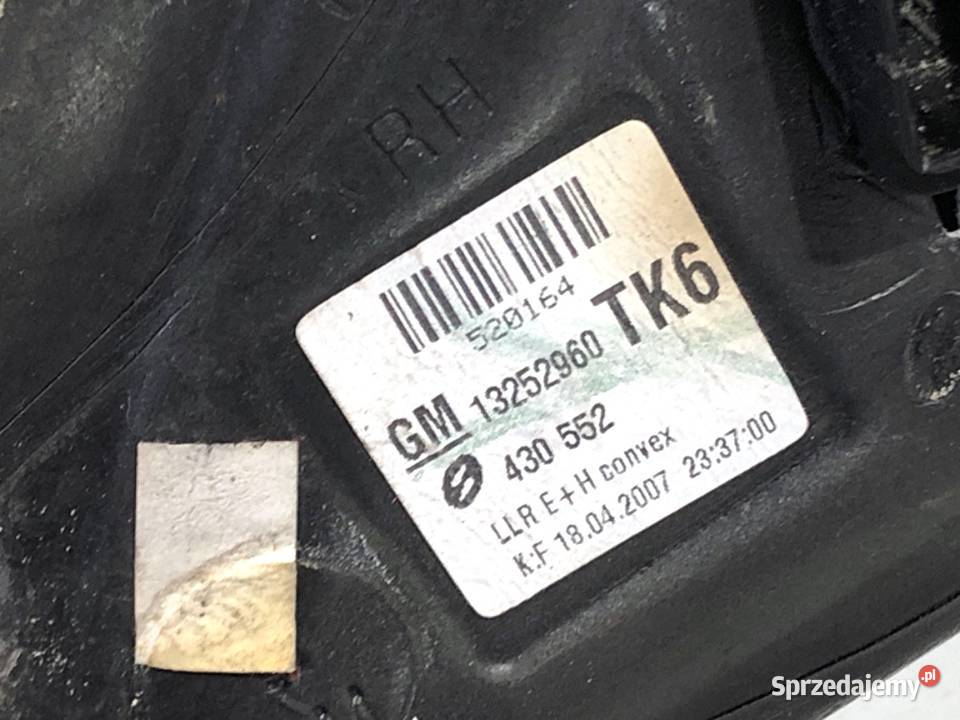 LUSTERKO PRAWY OPEL ASTRA H Hatchback 0414 Motoryzacja sprzedam