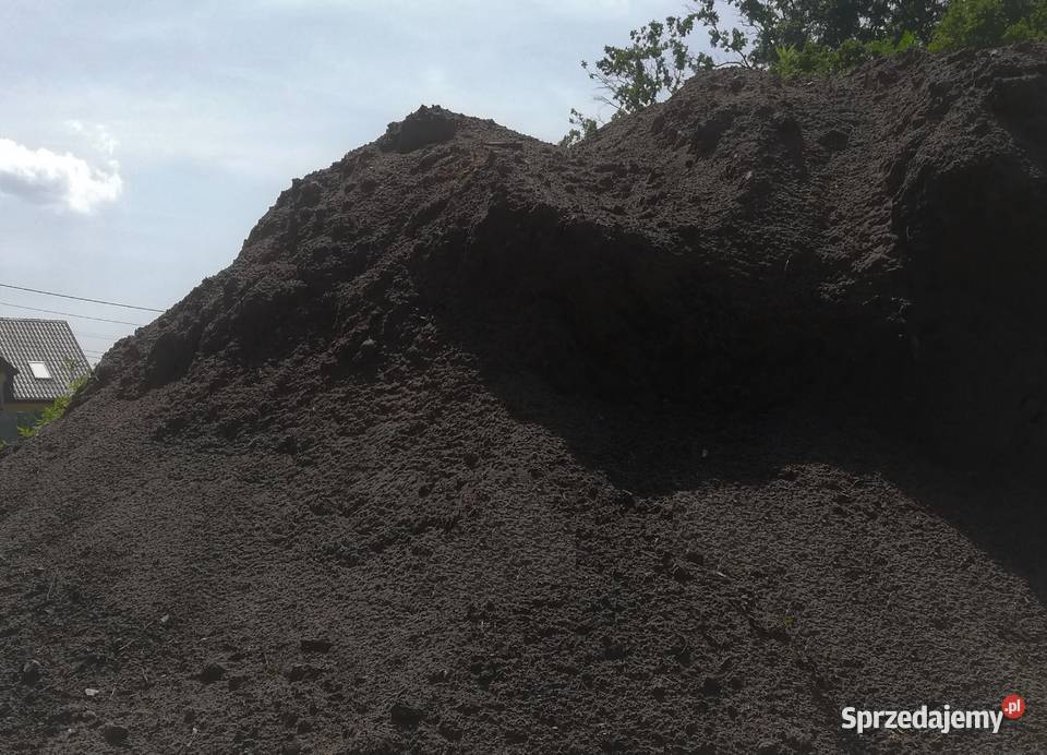 Przesiewana czarna ziemia do ogrodu pod trawnik Wiązowna sprzedam