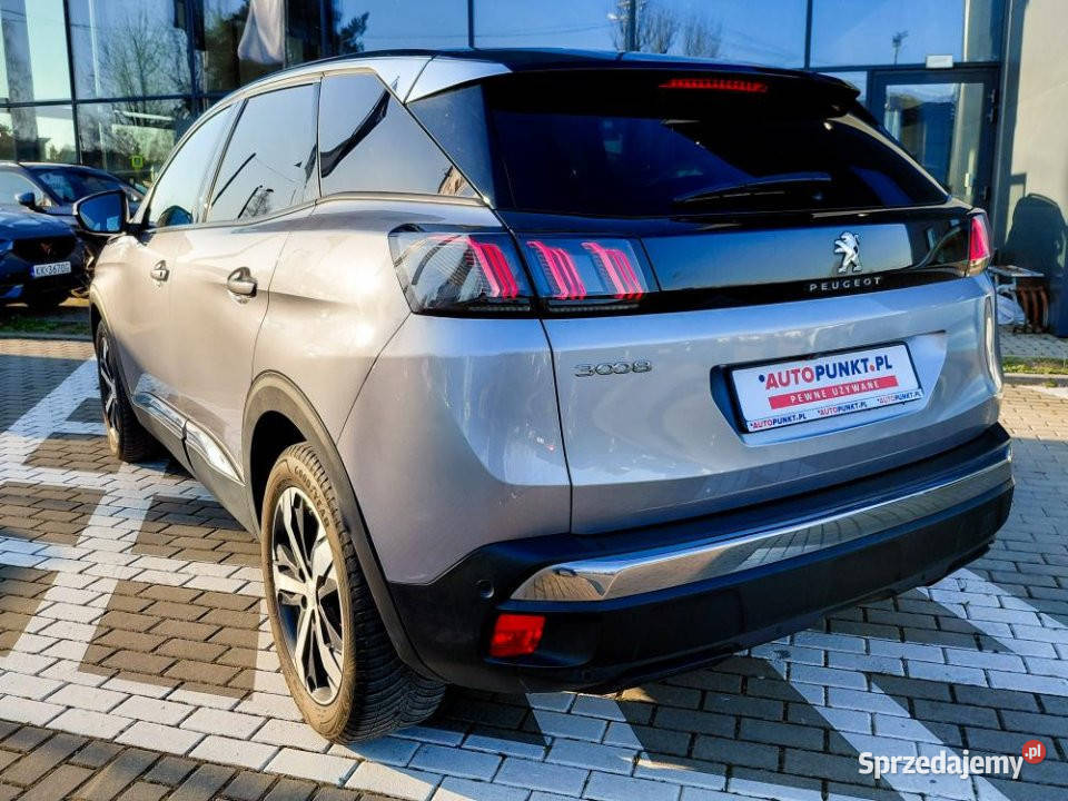 Peugeot 3008 2022r FV23 BLIS Kamera 360 Kraków