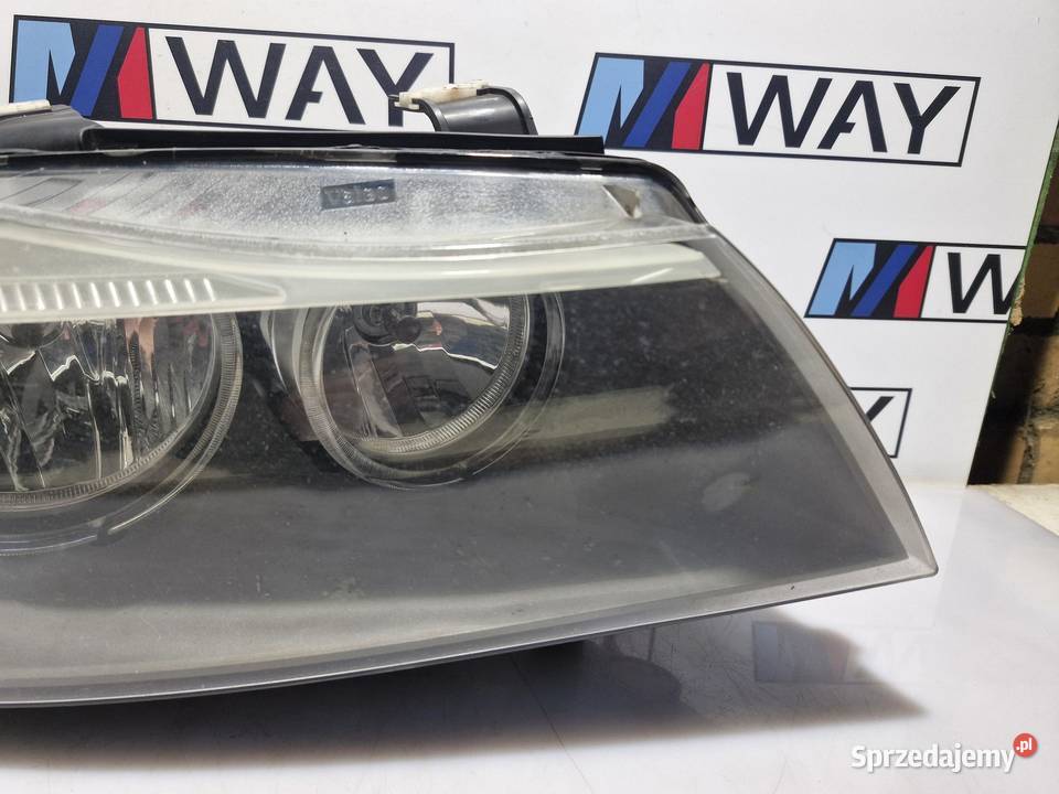 BMW E90 E91 LAMPA PRAWA PRAWY PRZÓD 7202574 Lampy przeciwmgielne