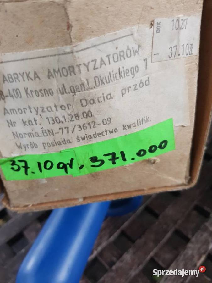Dacia 121013101410Nowy amortyzator przedni z Gorzów Wielkopolski
