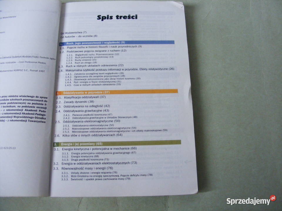 Zbiór zadań z fizyki Ćwiok Fizyka Fiałkowska Z Oborniki Śląskie sprzedam