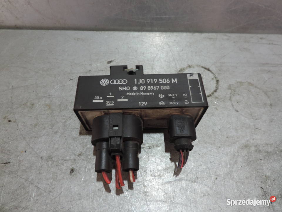 VW AUDI SEAT SKODA MODUŁ STEROWNIK WENTYLATORÓW Rok produkcji 2003 Nowy Sącz sprzedam