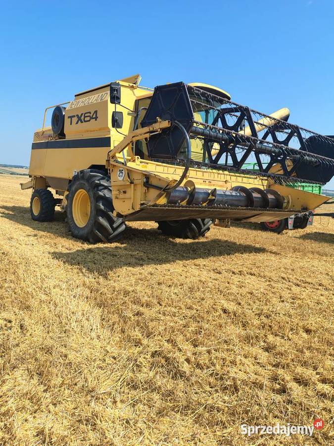 Holland TX 64 z sieczkarnią Jędrzejów