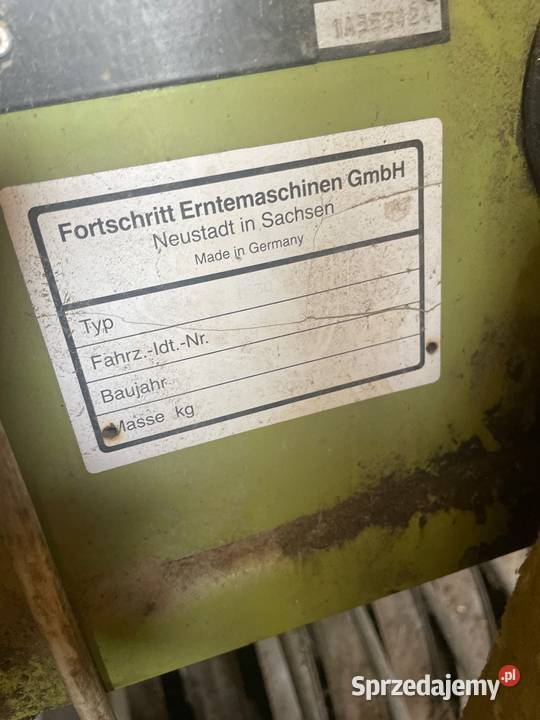 Prasa rolująca fortschritt Ślęzany
