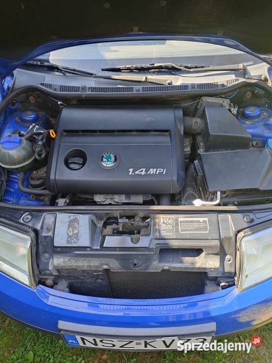 SKODA FABIA 14 MPI 2001r Wesołowo