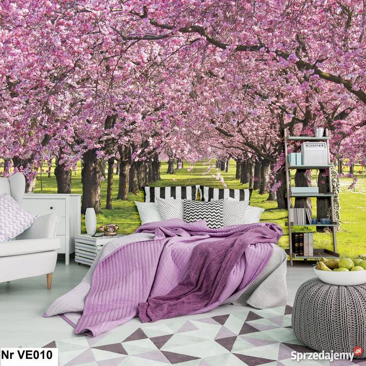 Tapeta fototapeta Sad drzewa liście ogród wewnętrzne Leszno