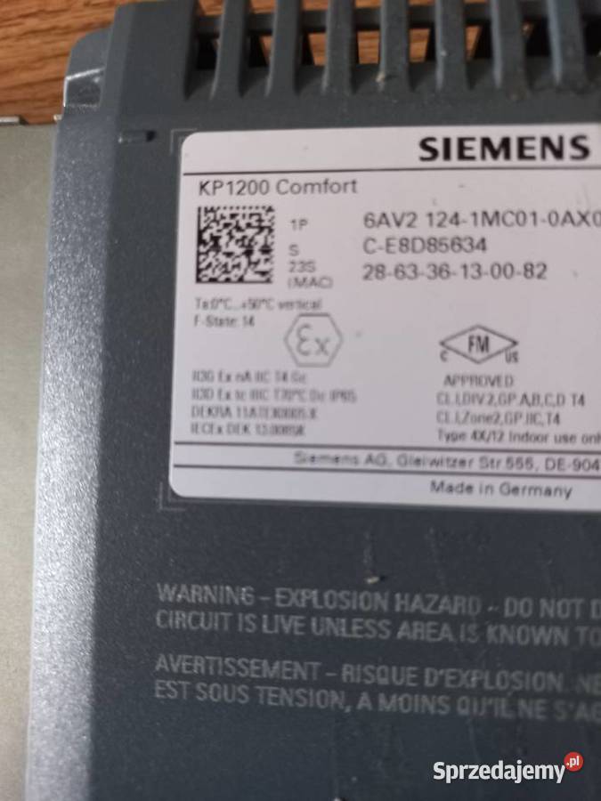 Siemens KP1200 Comfort Pozostałe Bielsko-Biała