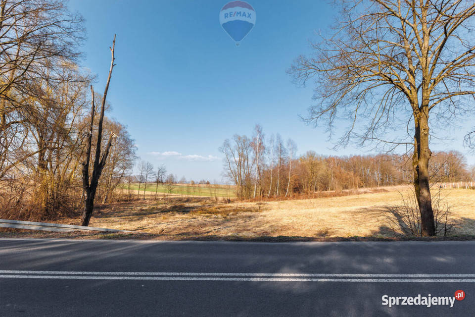 Działką usługowa droga powiatowa Hecznarowice