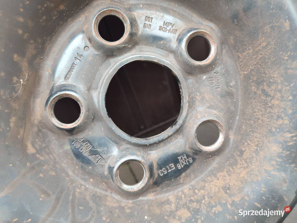 Felgi 16 5x112 ET53 Sharan Alhambra Galaxy Opona Piętno