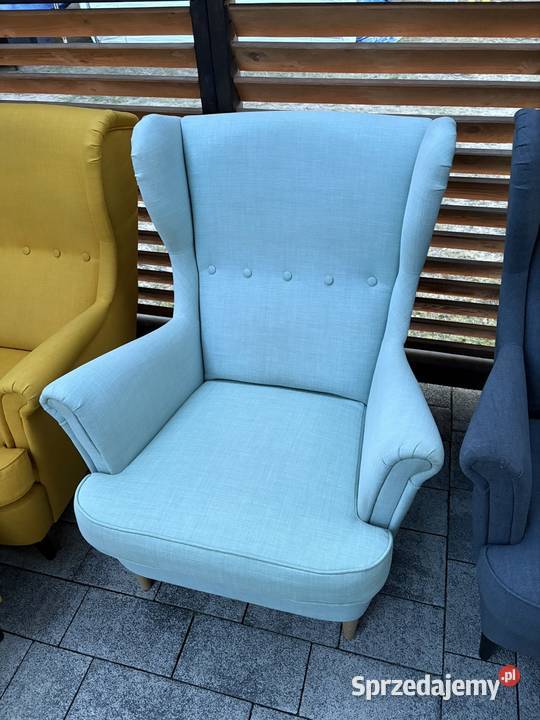 Fotel uszak szary Fotele Góra Bałdrzychowska-Kolonia