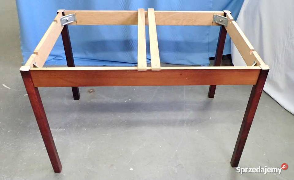 Stół rozkładany duży 120200 przykręcane nogi PRL mazowieckie Warszawa sprzedam