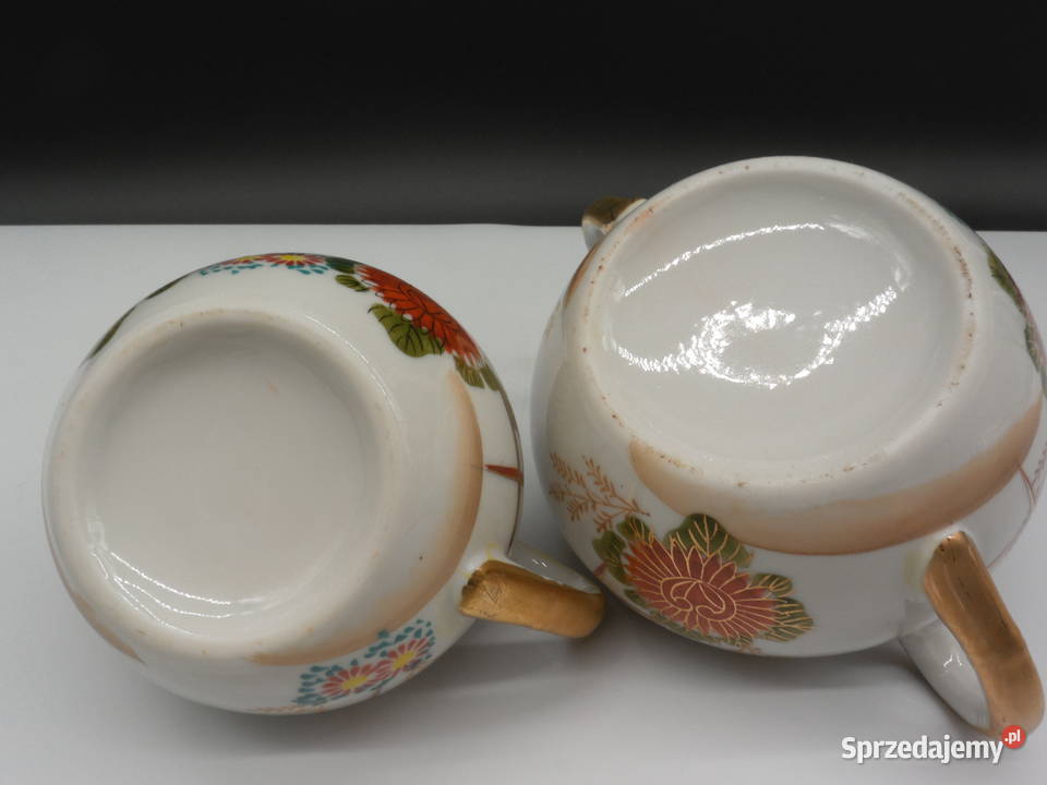 Cukiernica mlecznik porcelana Kutani Japonia Raszków