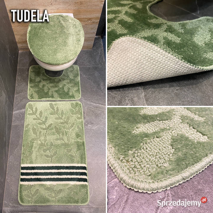 ZESTAW DYWANIKÓW ŁAZIENKOWYCH 50X80 TUDELA Dywaniki łazienkowe Białystok