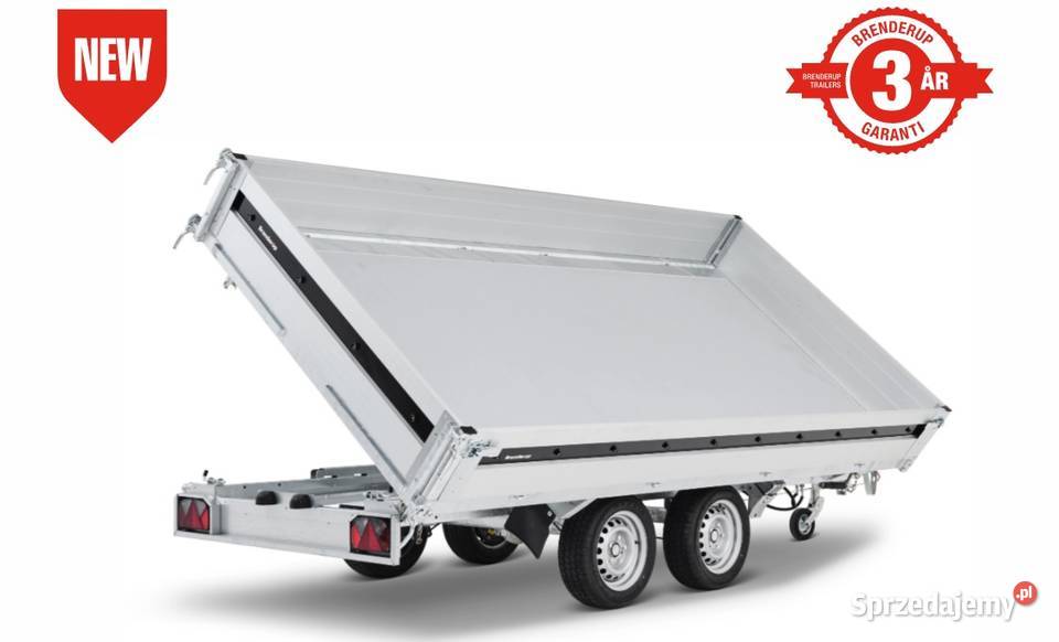 Przyczepa wywrotka Brenderup TT5375ATB3500 2670kg zachodniopomorskie Szczecin