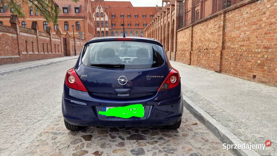 Opel Corsa D tylna klapa pokrywa bagażnika Chełmno