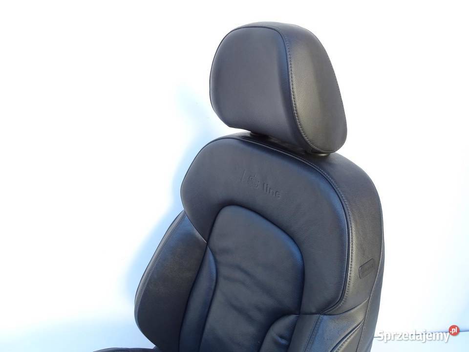 FOTEL LEWY PRZÓD PRZEDNI KIEROWCY SLINE SKÓRA