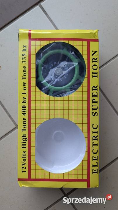 Nowy klakson do samochodu motocykla EPMAN SPORT Kętrzyn