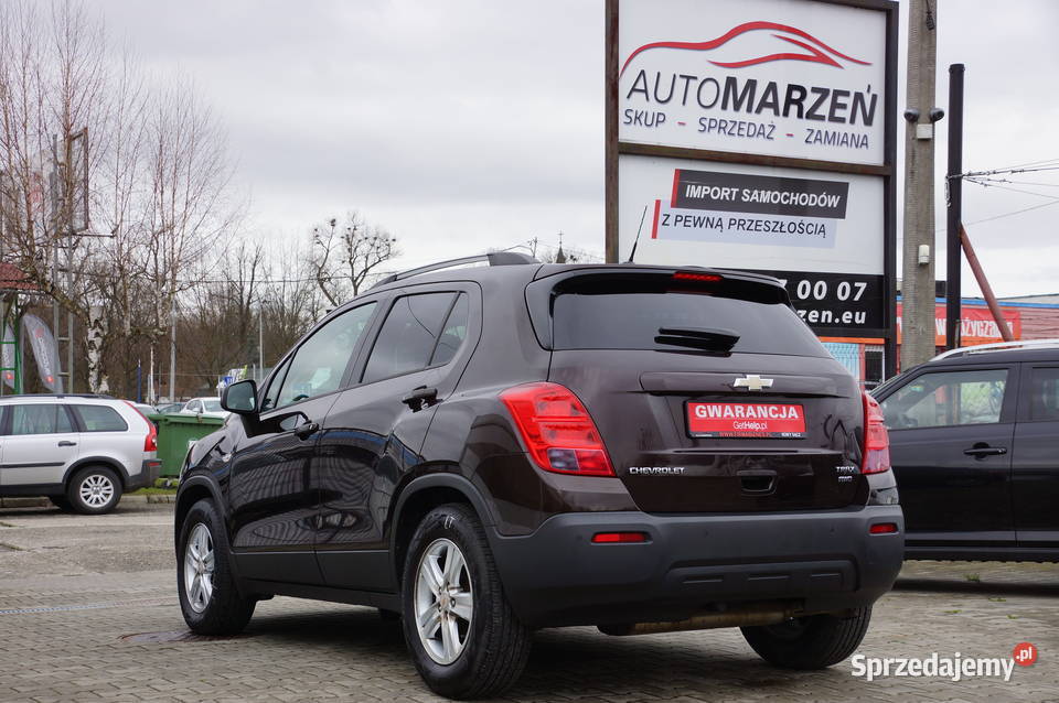 Chevrolet Trax 14 Benzyna 140 4x4 Klima Tempomat immobilizer Nowy Sącz