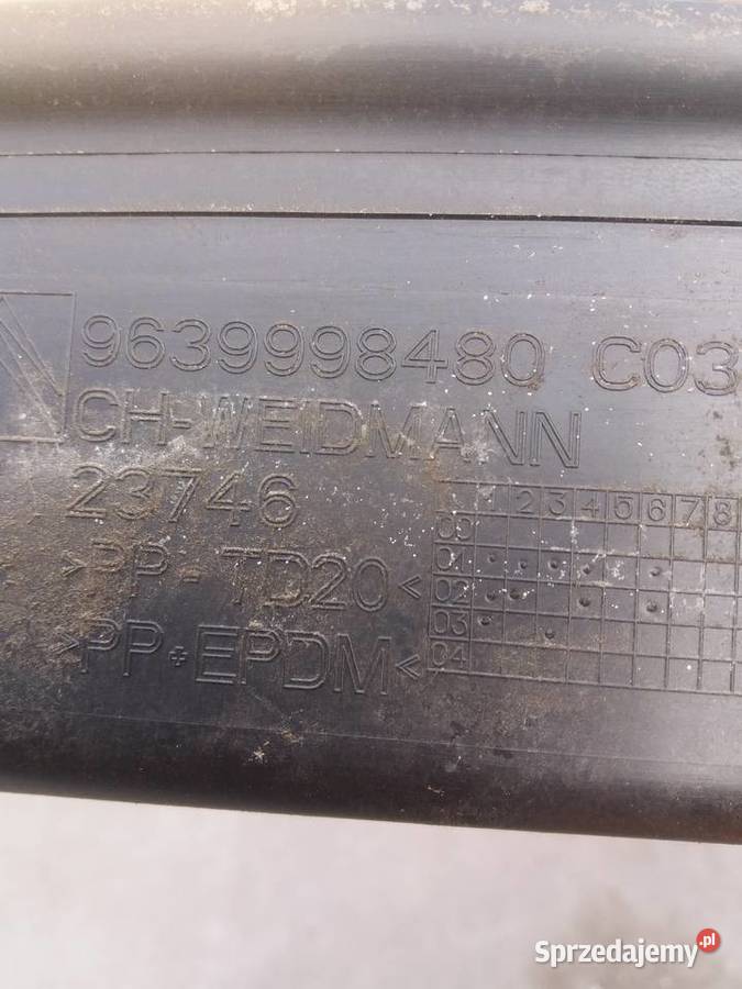 OSŁONA CITROEN C5 I 0104 9639998480 Wola