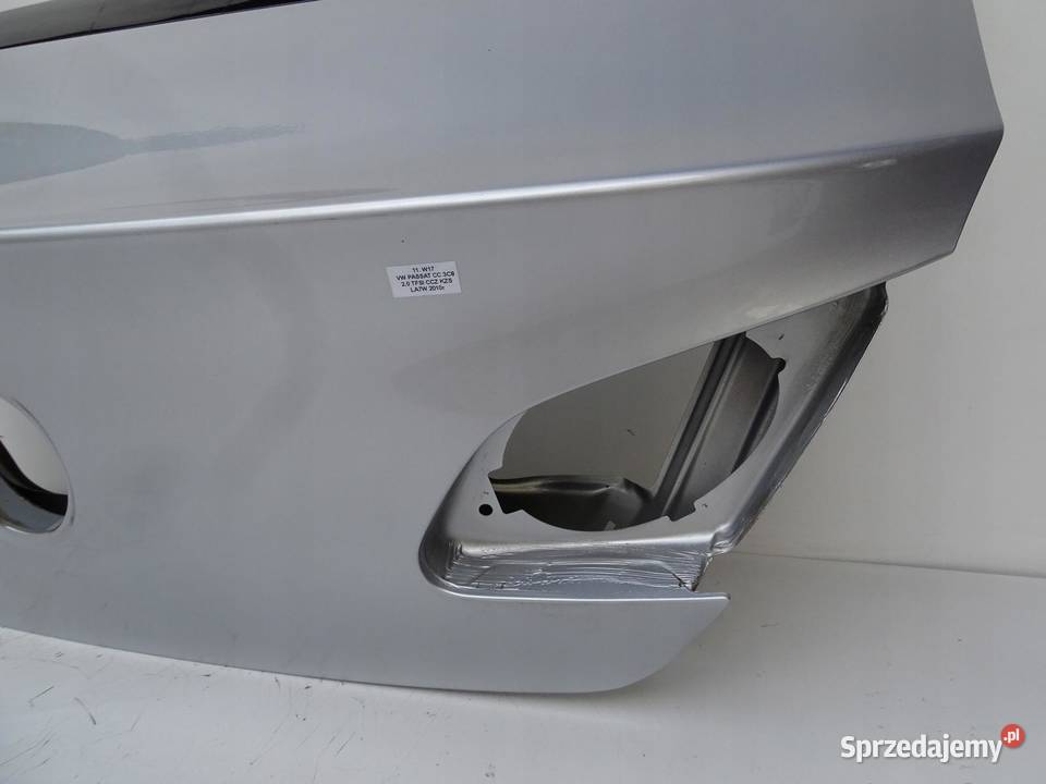 KLAPA TYŁ TYLNA BAGAŻNIKA LA7W VW PASSAT CC 3C8 sprzedam