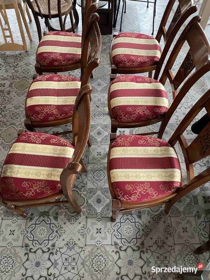 6 x stylowe krzesło krzesła Dębnica Kaszubska