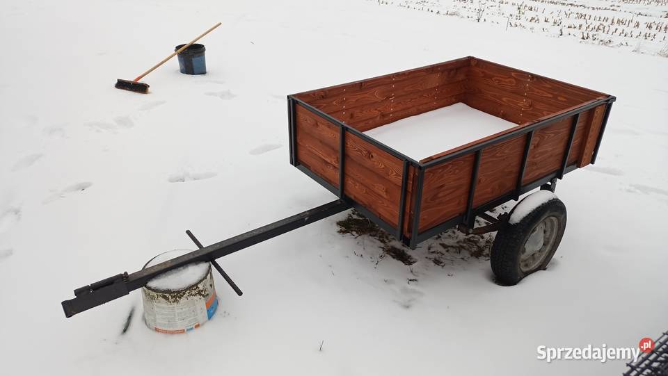 Przyczepa Przyczepka ogrodowa do quada traktorka małopolskie Brzeszcze