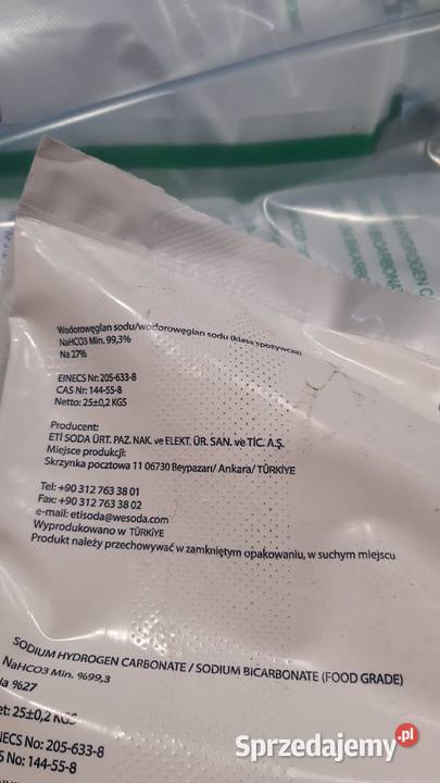 Wodorowęglan sodu spożywczy Gdańsk