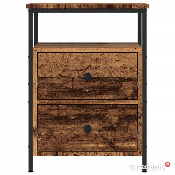 Szafka nocna stare drewno 44x45x60 WM857254 Warszawa