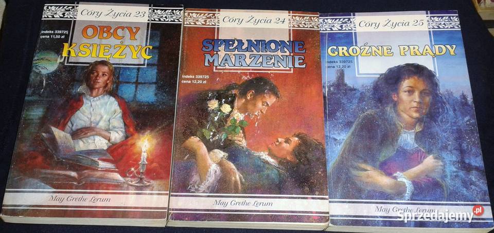 Saga Córy życia 18 części May Grethe Chełm sprzedam