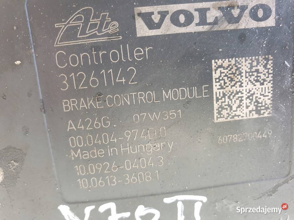 Volvo V70 II S60 I POMPA ABS hamulcowa P31261142 Janów