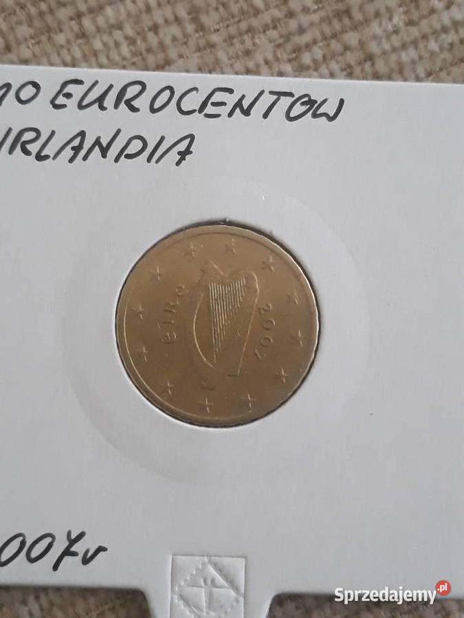 10 Eurocentów Irlandia 2007 r Numizmatyka wielkopolskie