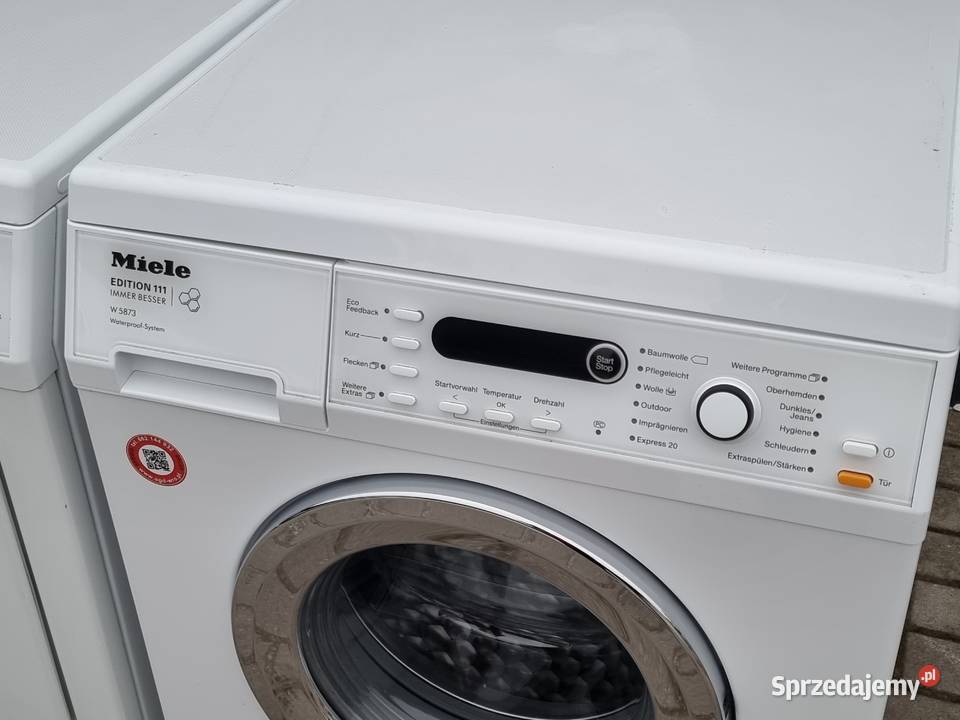 Zestaw Miele Pralka W 5873  suszarka T 8861 WP Pralki i suszarki Wrocław sprzedam