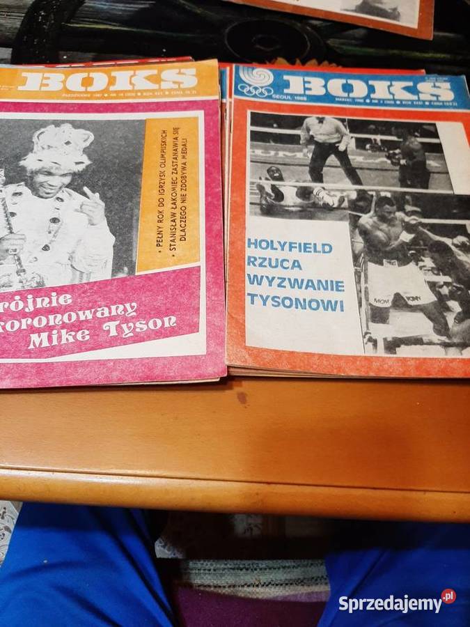 Miesięcznik Boks 19781989 Pozostałe sprzedam