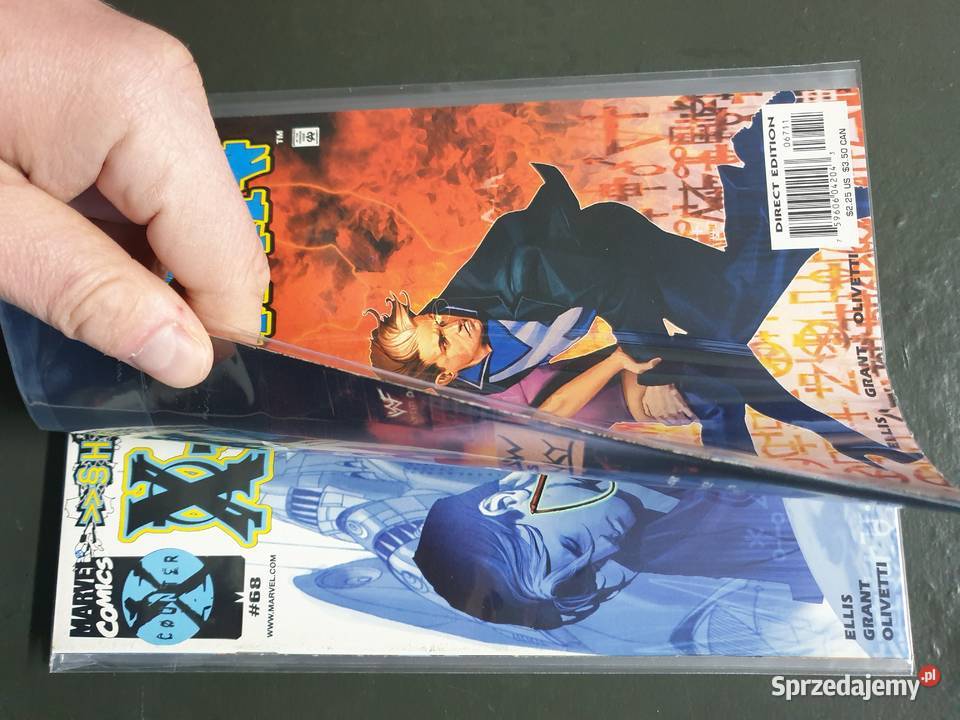 XMen Shockwave 4 komiksy Marvel USA Amerykańskie