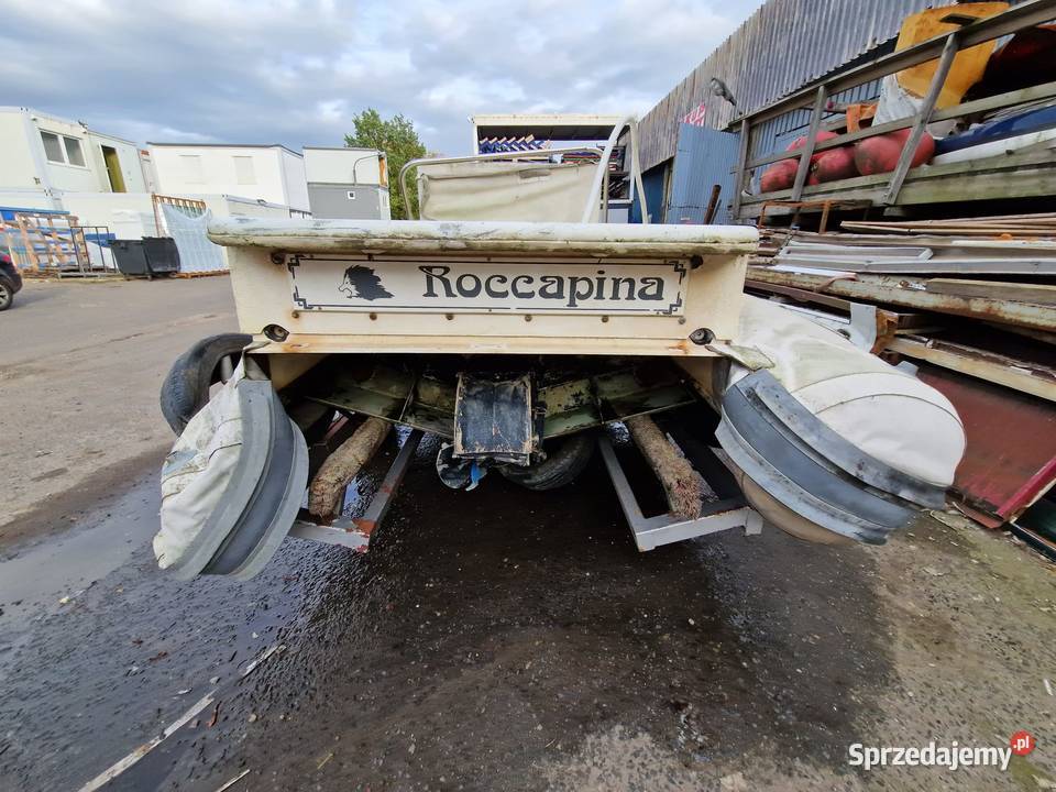 Łódź RIB Roccapina HD SIX Do renowacji Projekt Szczecin