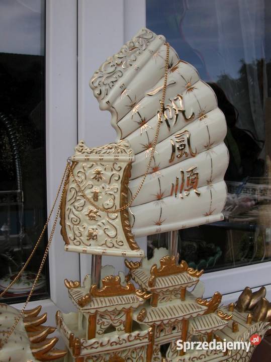 stara porcelanowa orientalna figurka Dekoracje i ozdoby Gorzów Wielkopolski