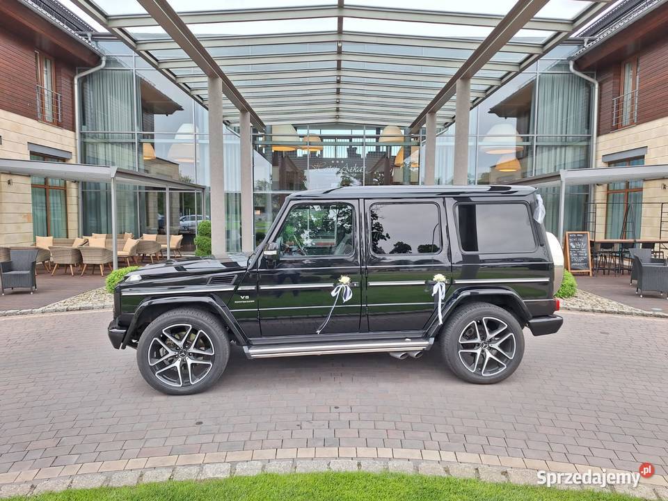 Wynajem Auto do Ślubu na WeseleMercedes G Klasa Olesno