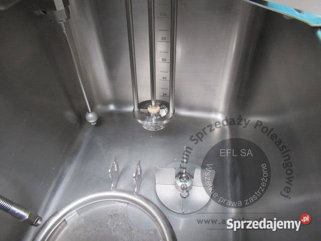 Pasteryzator z emulsyfikatorem do lodów Magnice