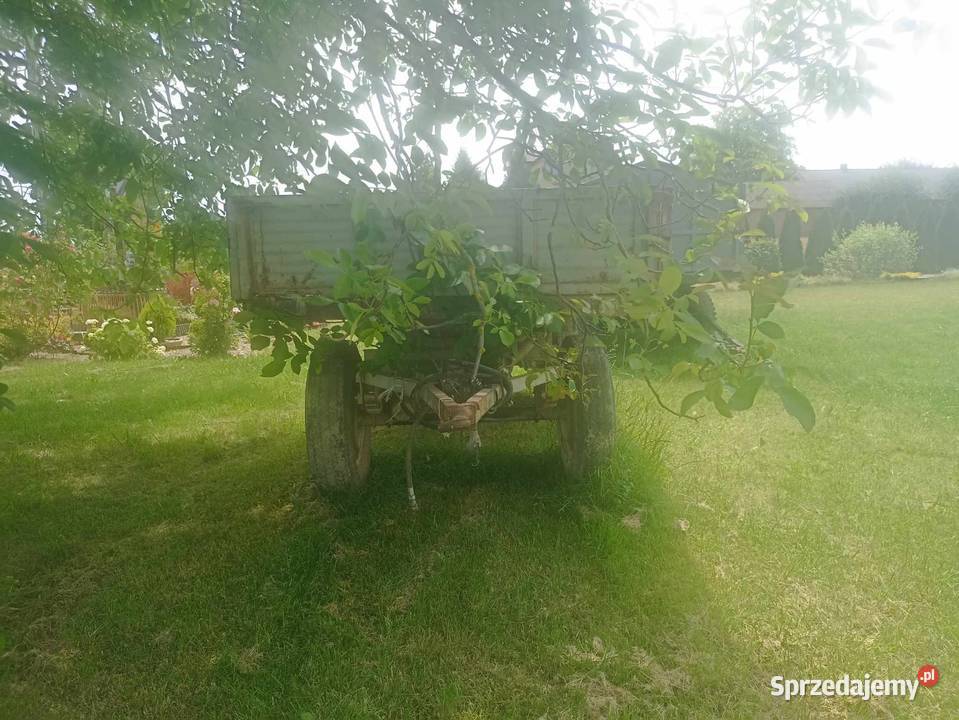 Przyczepa rolnicza 4 ton Wysokie