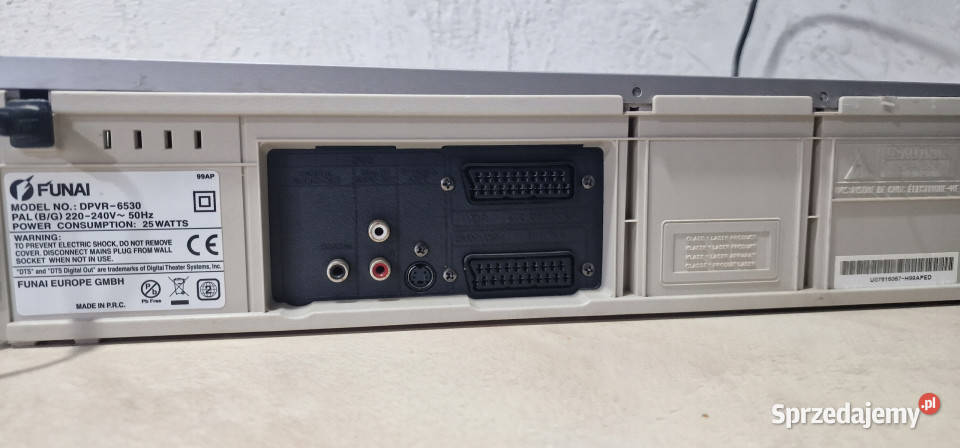 Magnetowid DVD KOMBO Funai DPVR6530 DP VR 6530 Magnetowidy Międzychód