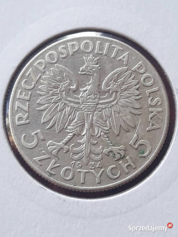 5 Głowa kobiety 1934 r 1 ładna Konin