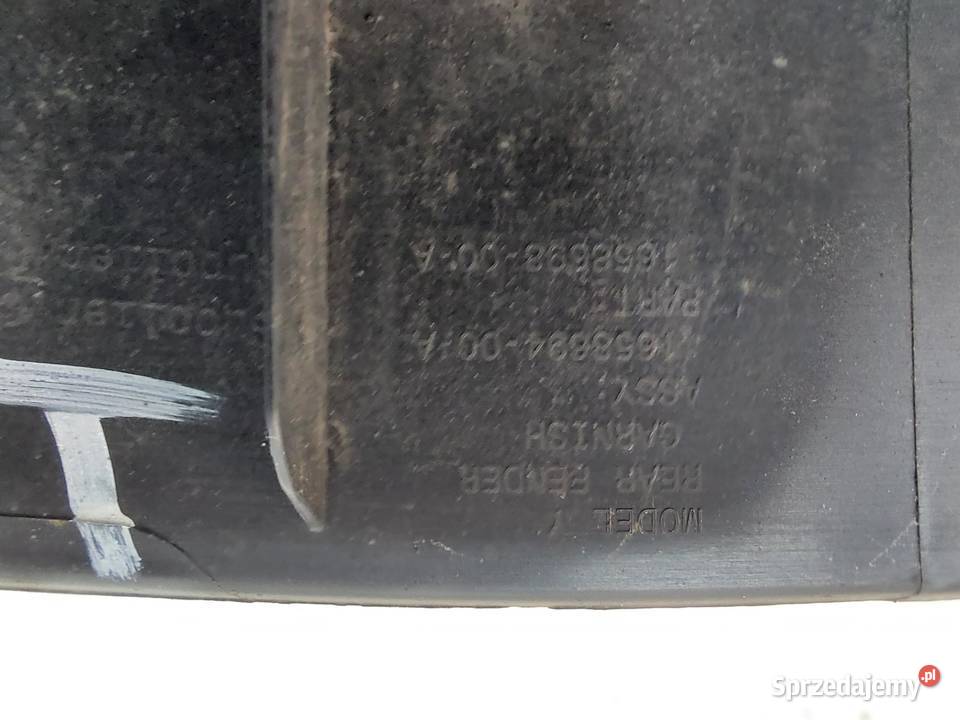 TESLA MODEL Y 2024r LISTWA BŁOTNIKA PRAWY TYŁ